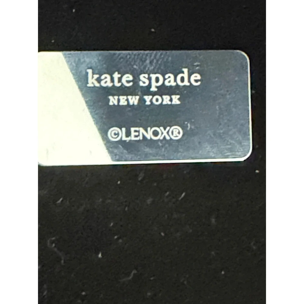 Kate Spade Picture Frame 5x7 Silver Happily Ever After Wedding Gift Decor